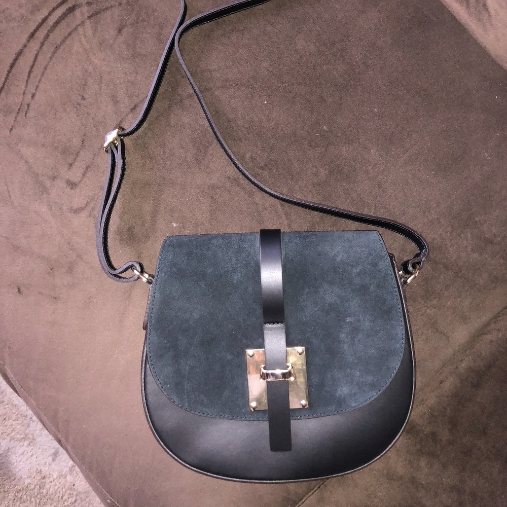 Black Purse Purchase in Florence Leather Market